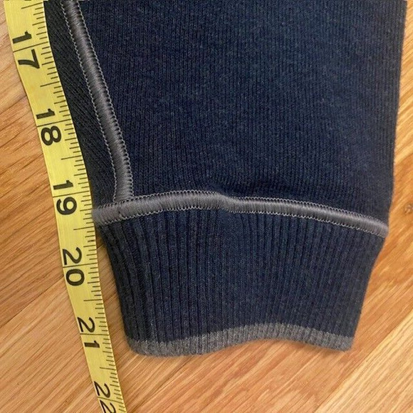 Cutter & Buck Mens XXL All Cotton Navy 1/4 Zip Sweater Seattle Seahawks Football - Picture 10 of 10